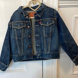 Levi Denim jacket, size 5T